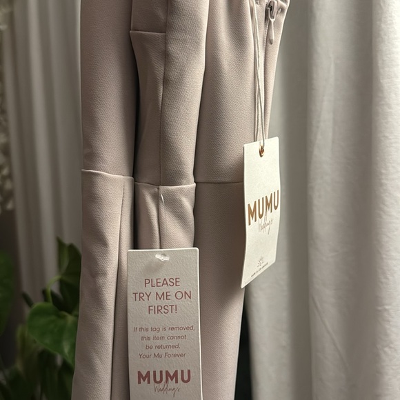 Show Me Your Mumu Morgan Stretch Crepe Gown *NWT - Picture 5 of 7